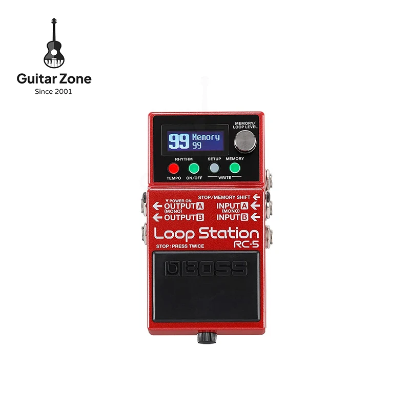 Boss Rc-5 Loop Station Chitarra Elettrica Registrazione Loop Stompbox Rc-1 Professional Stage Bass Mini Frase Loop Macchina Tamburo Vocale