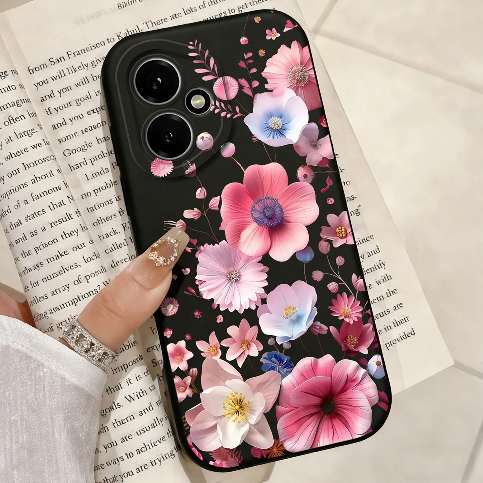 Fresh Watermelon Print Soft Liquid Silicone Anti-Slip Full Protection Phone Case