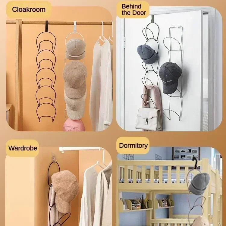 Présentoir à Chapeaux, Support De Rangement Pour Casquettes De Baseball Support A Chapeaux Vertical Pour Bureau 2 Pieces 98985549