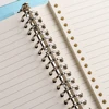 PLRBOK 50 Sheets 100 Pages A5 B5 A4 Loose Leaf Paper Binder Inner Pages 20/26/30 Holes Office Accessories Notebook Stationery 2