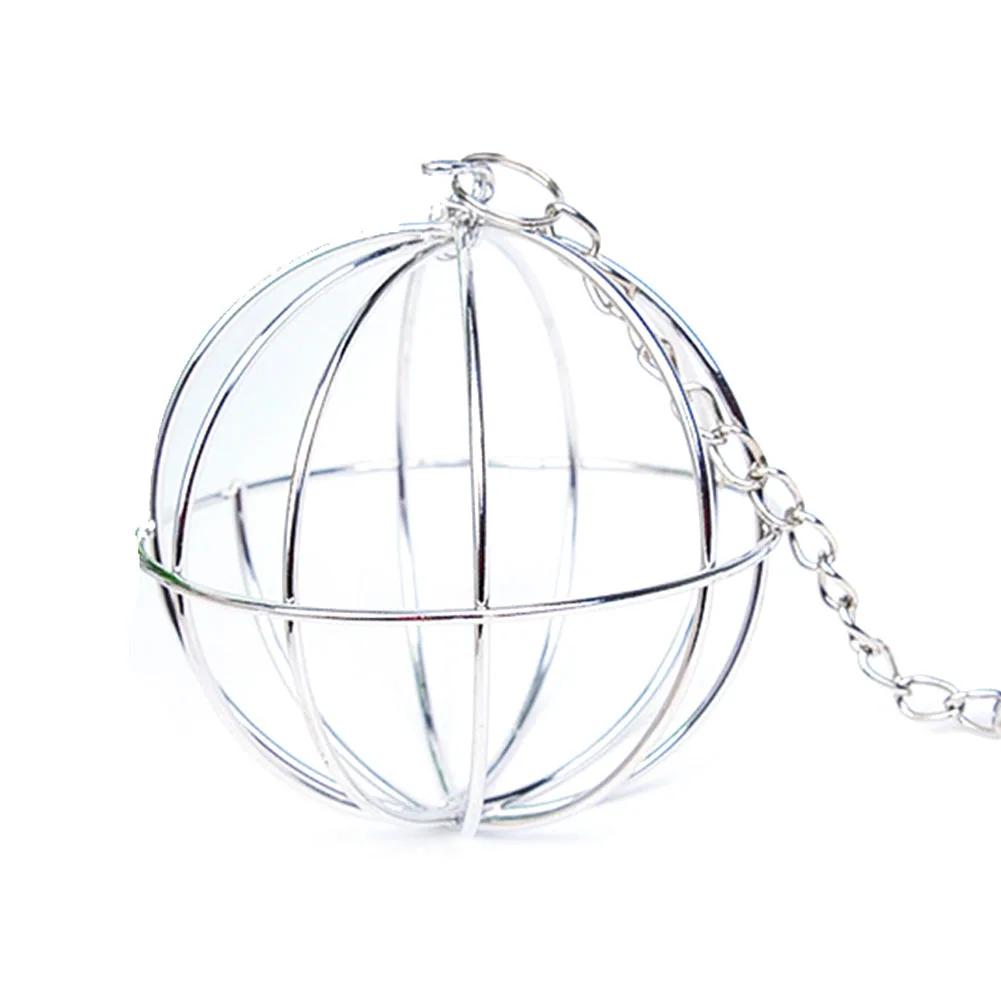 Pet Toys Stainless Steel Feed Dispenser for Hamsters Chinchillas Guinea Pigs Rabbits