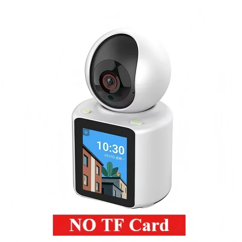 WiFi Dual Lens Camera with 2.8 Inch Screen 1080P AI Video Call Two Way Audio Baby Monitor Home Security CCTV Camera 3