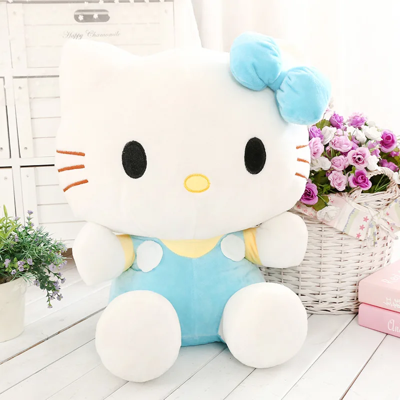 thumbnail image 1 of Tamaño grande Sanrio Peluche Hello Kitty Peluche Hello Kitty Peluches Kawaii Hello Kitty Muñecos de peluche Animal Juguete Ragdoll Hogar Regalo de Navidad, 1 of 5