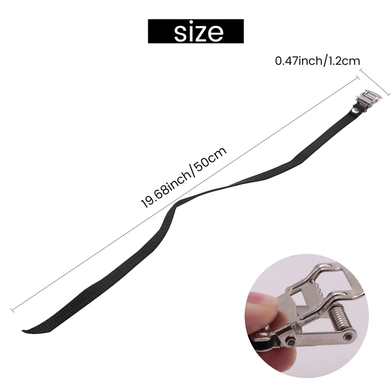 Bicycle Pedal Straps 10 PCS 50cm For MTB-Road Bike Racing