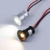 Mini LED Spotlight Recessed Downlight, Dimmable Downlight, Ceiling Lamp, Showcase Display Lighting, 1W, DC12V, 15mm Cutout, IP65 5