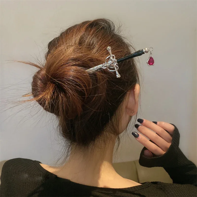 Hair Accessory Classic Chinese Style Sword Hairpin Hair Accessories Vintage Headdress Hair Sticks Ponytail Holder Jewelry Hairs Clips hair accessory,hair stick,hair clip,hair headdress,jewelry accessories