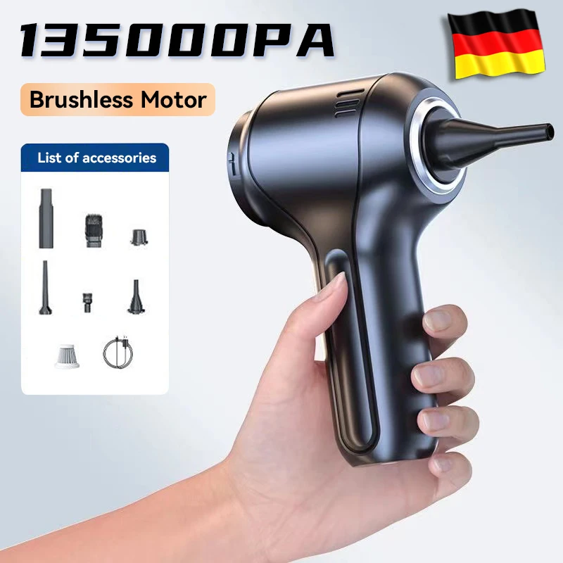 Wireless Car Vacuum 135000PA Portable Cleaner Handheld Cleaner Poweful Cleaning Machine for Strong Suction Car wireless vacuum cleaner vacuum cleaner portable vacuum cleaner handheld vacuum cleaner