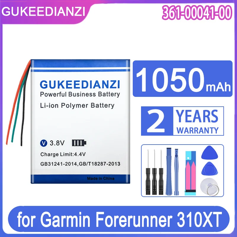 Gukeedianzi Batteria 361-00041-00 (3 Linee) 1050Mah Per Garmin Forerunner 310Xt Gps Running Sport Heart Rate Watch Repair