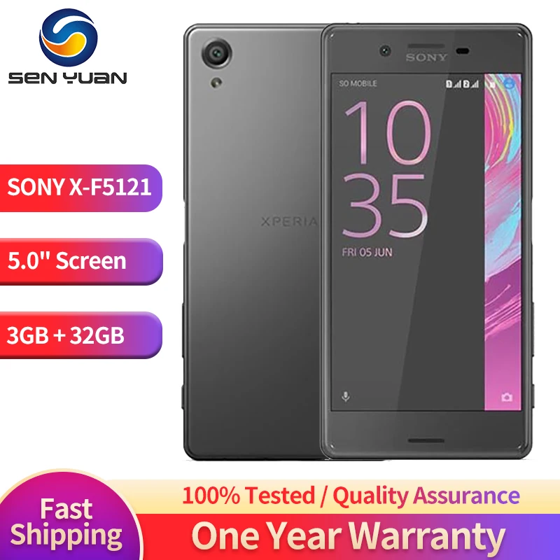 Original Sony Xperia X F5121 4G LTE Mobile Phone 3GB RAM