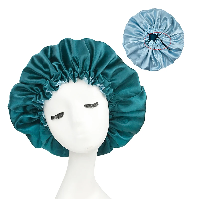 customize logo bonnets and silk wraps hearwrap hair wig edge scarf wholesale