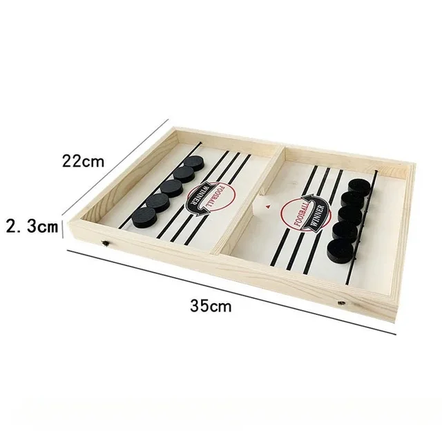 Jeux gagnant de baby-foot, jeu de Hockey sur Table, catapulte, échecs, jouet interactif Parent-enfant, rondelle à fronde rapide, jeu de société, jouets pour enfants 3