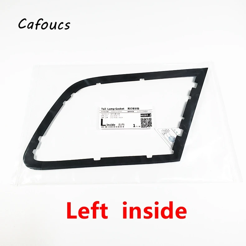 Cafoucs Outer Rear Bumper Headlight Tail Light Lamp Sealing Seals For MAZDA 6 gg 2003-2008