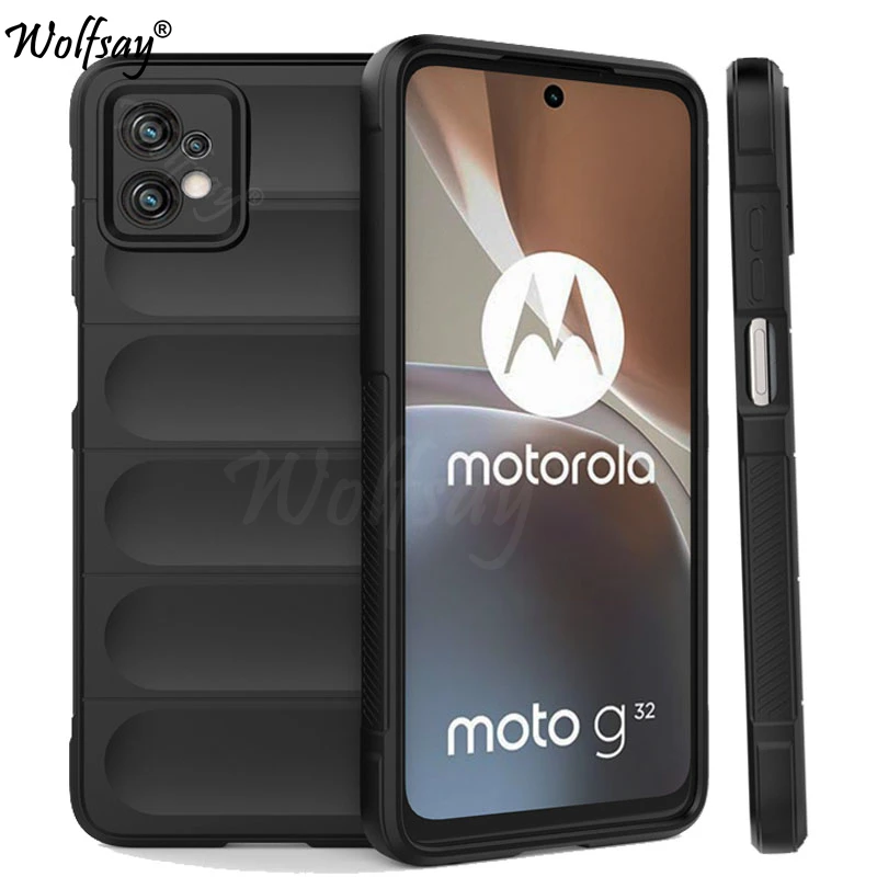 Custodia Antiurto Per Telefono Per Motorola Moto G32 Custodia Paraurti In Silicone Antiscivolo Copertura Completa Per Moto G32 Custodia Per Moto G32 G