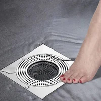 Stainless Steel Floor Drains Kitchen Food Slag Bathroom Mesh Sink Filter Strainer Hair Catcher Stopper Home Metal Drain Plugs 5