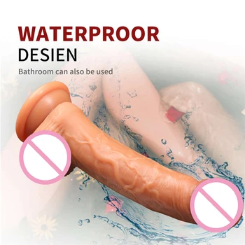 Female Masturbation Device Dildo Vibrators For Women Phalos Sex Toys For Women Rubber Penis Horse Dildo Xxxl Anal Dilators Toys 6