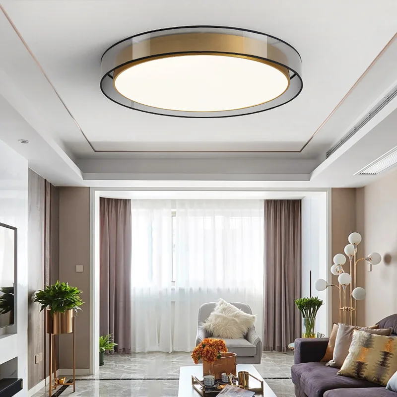 

Post-modern luxury smart ceiling lamp creative bedroom room lamp study LED lamps living room simple personality