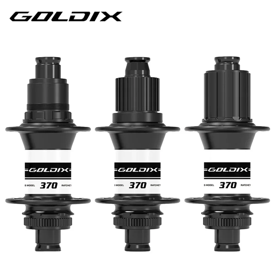 GOLDIX M370 자전거 허브 밀폐형 베어링 센터 잠금 디스크 브레이크 J-Bend 28 홀 래칫 36T 부스트 MTB 허브 Shimano HG MS XD