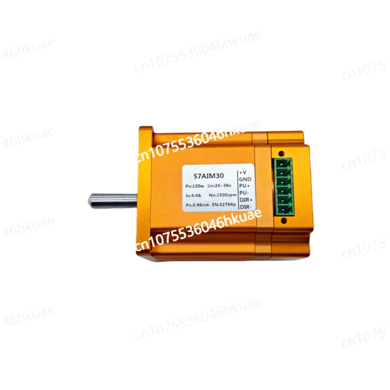 NEMA23 BLDC 서보 모터 CANBus 또는 RS485 드라이버 57AIM15 57AIM30 1,500 RPM