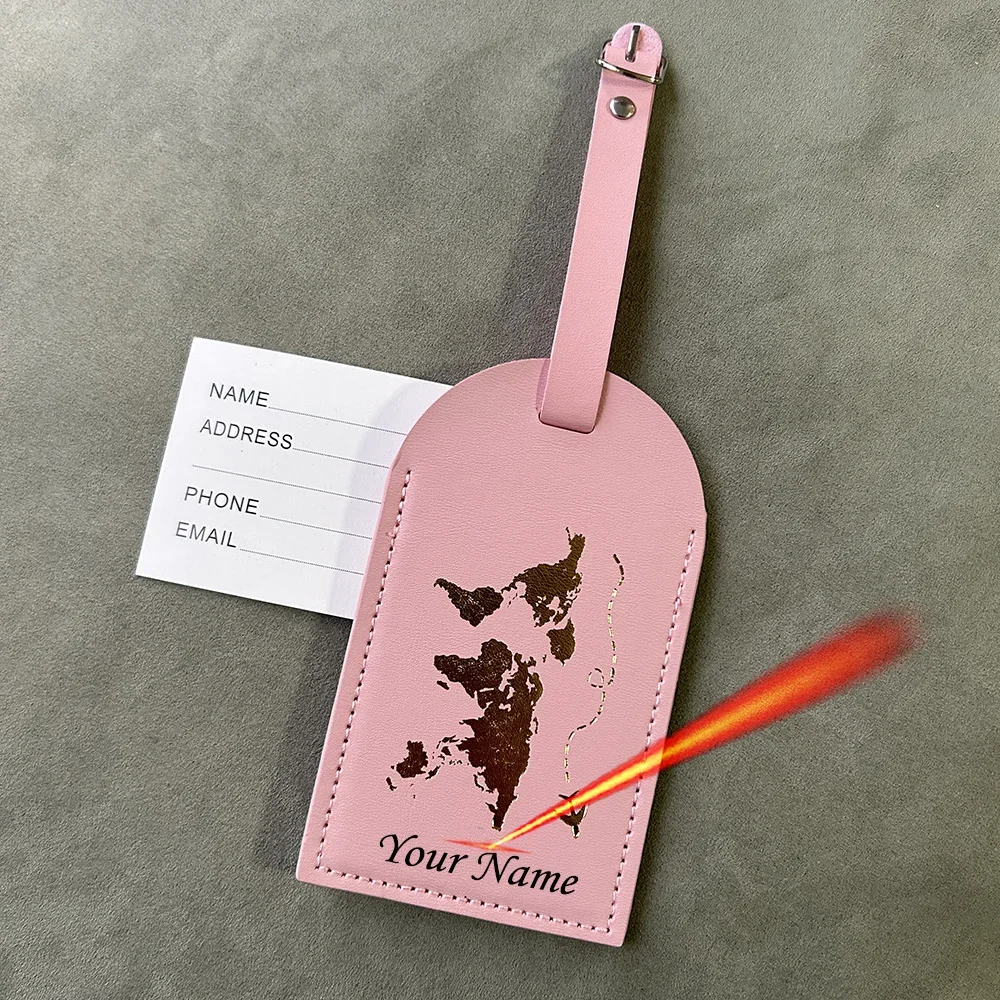 pink tags engrave