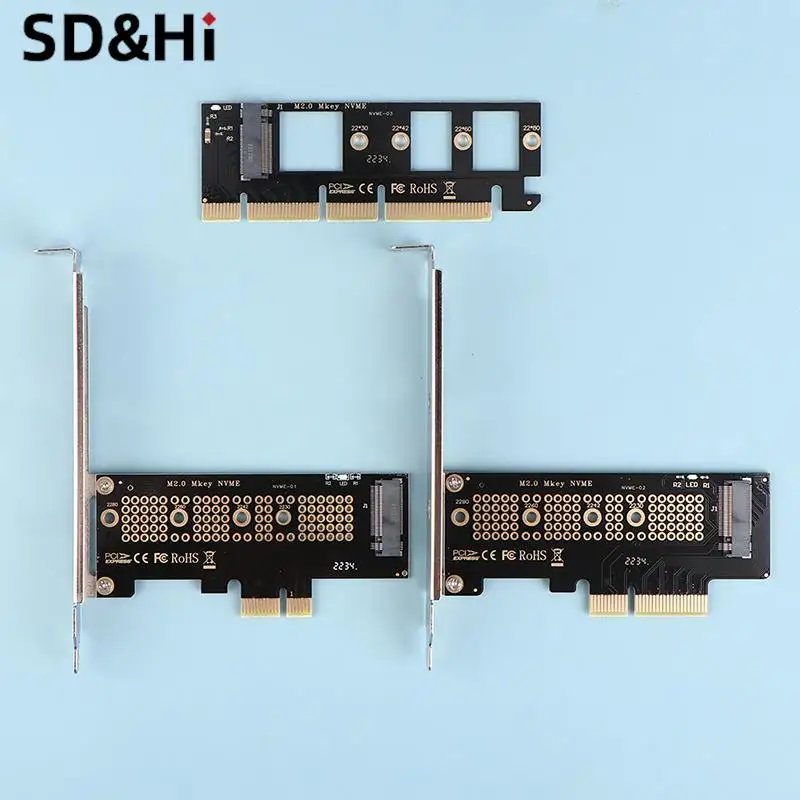 M.2 NVMe SSD NGFF-PCIE X16, X8, X4, X1 어댑터, M 인터페이스 카드 지원, PCI-e PCI 익스프레스 3.0 사이즈, M.2 M2 Pcie 어댑터