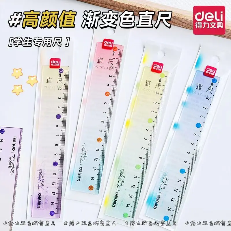 ✨4-in-1 Gradient Ruler Set-Protractor, Triangle & Straight Edge, Math Tools for Elementary Students (Pastel School Supplies)