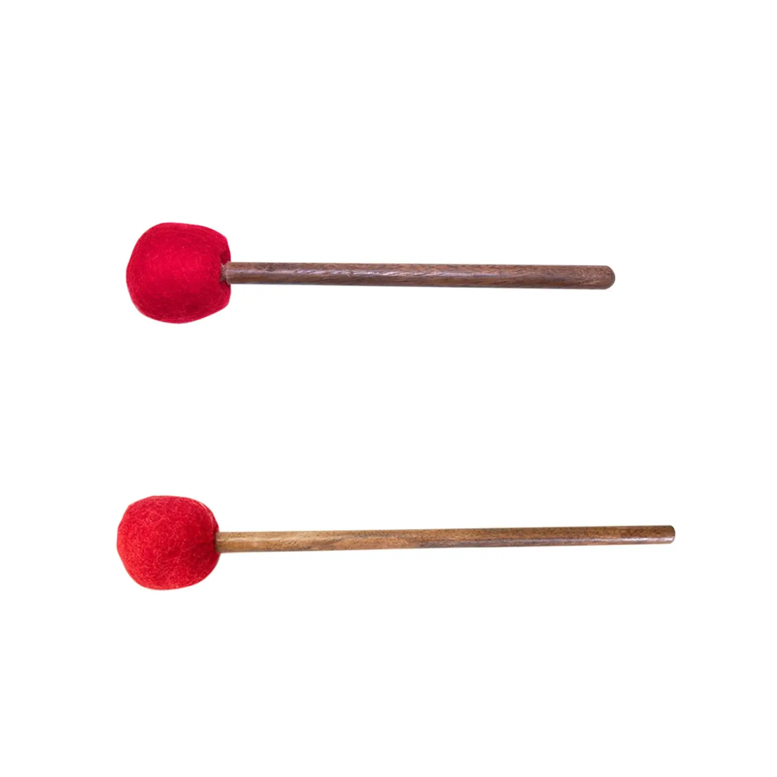Sound Bowl Mallet Handmade Replacement Easy to Grip Anti Slip Wool Felted Percussion Sticks Drumstick Tibetan Bowl Sticks