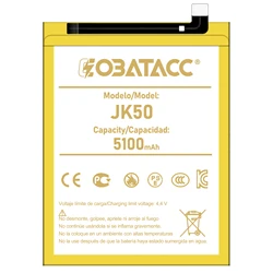High - Capacity EOBATACC Battery with Free Tools - 6000mAh, 100% New (G8 power lite)