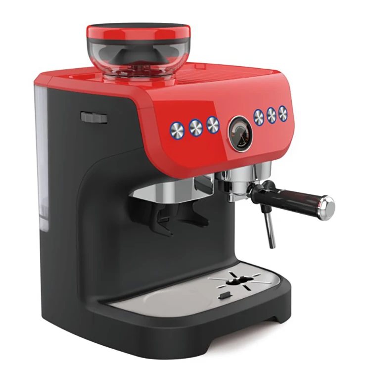 

New Item 3 In 1 220V 1550W Customized 19Bar Price Making Commercial Capsule Coffee Machine With The Grinding Unit