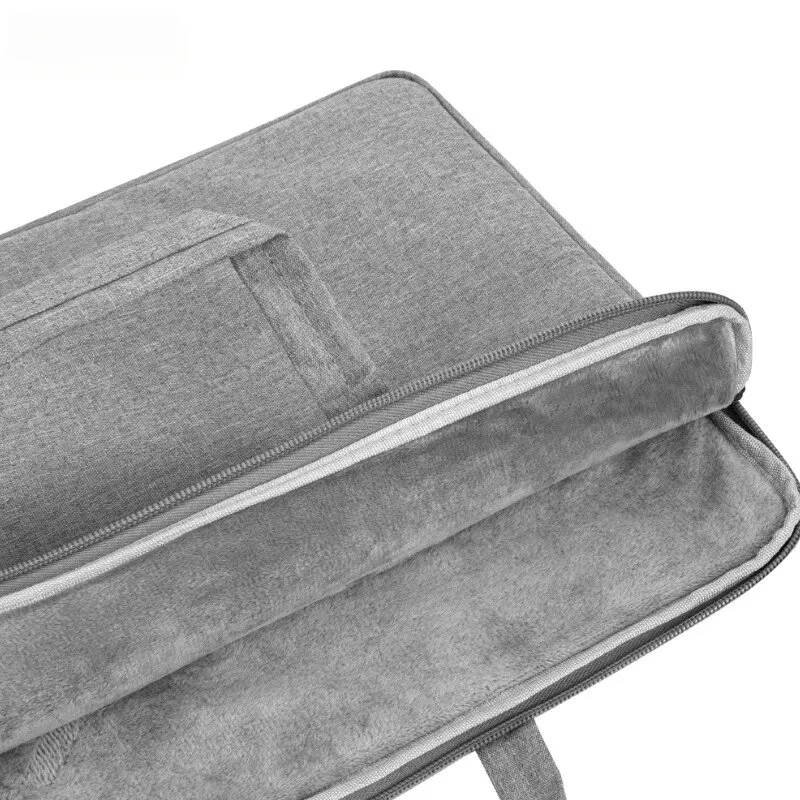 Laptop Tote Bag with Waterproof and Shock-absorbing Thick Velvet Inner Liner Suitable for Macbook Pro Laptops 13 14 15 Inches