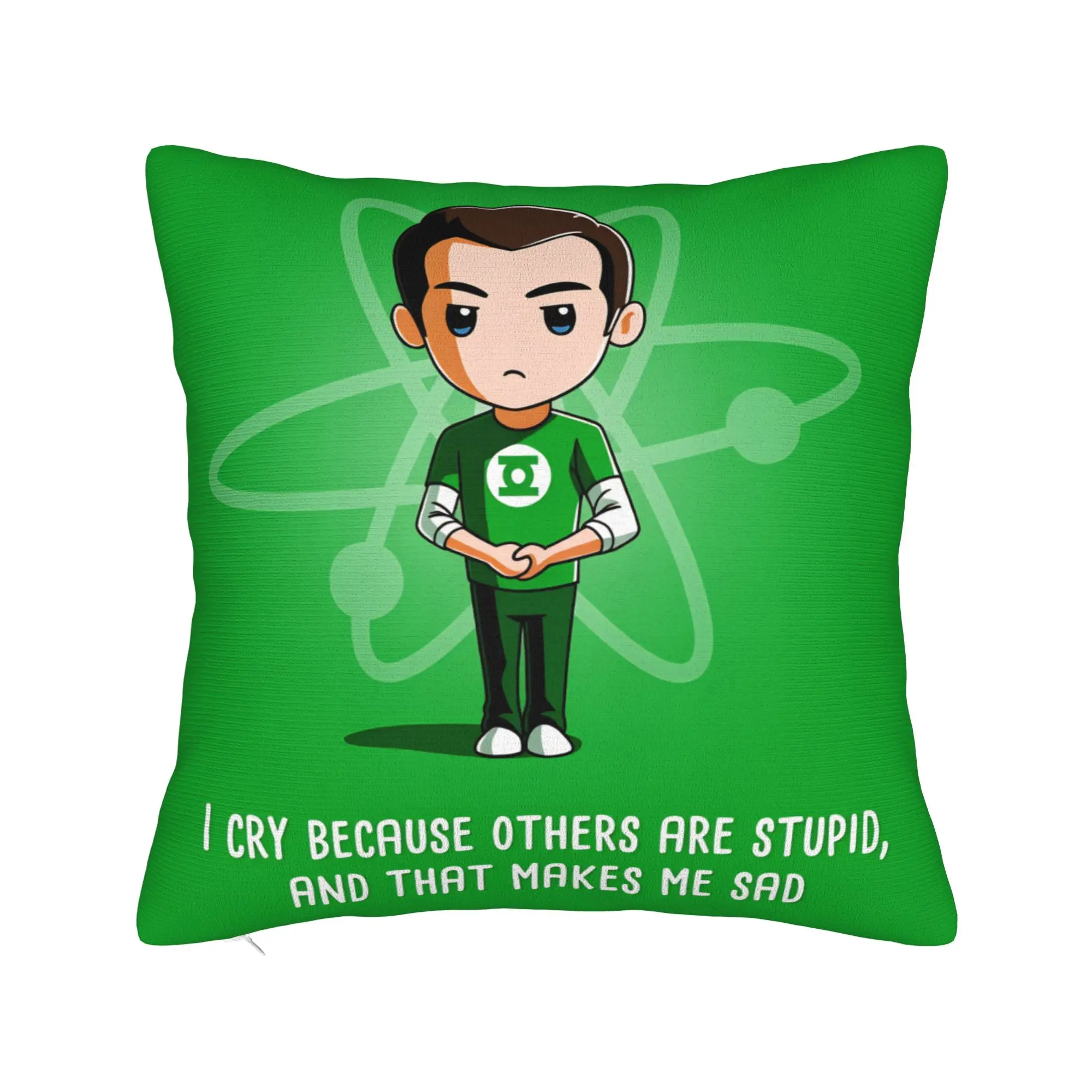 Funny TV Show-Inspired Pillowcase - Soft and Kawaii Decor for Couch, Sofa, or Bedroom