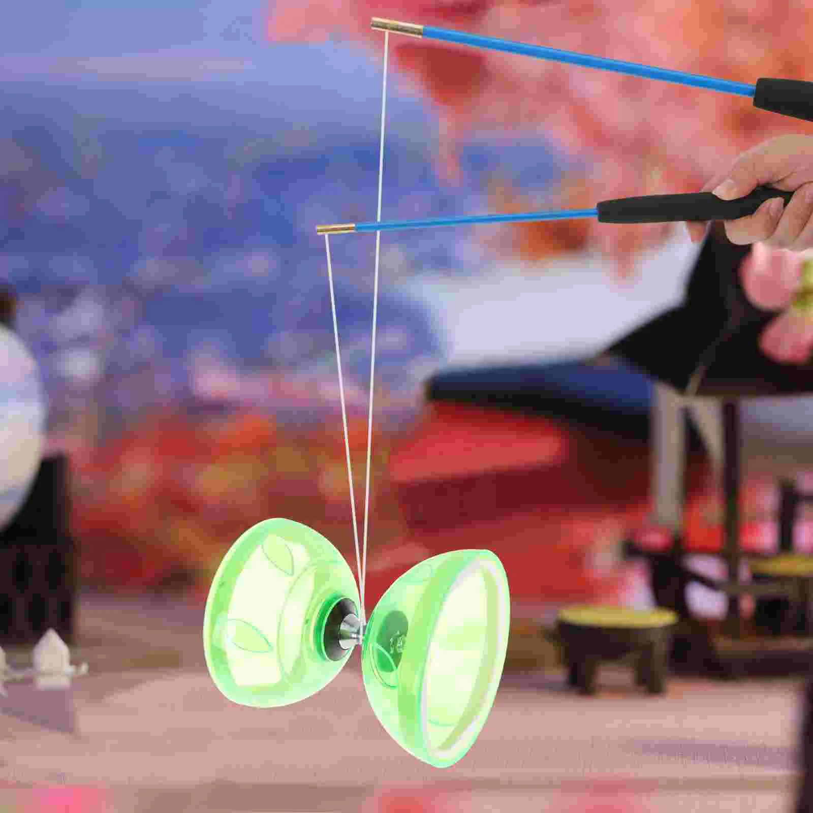 

Diabolo Set Kids Toy Double-end Yo-yo Juggling Professional Yoyo Classic Outdoor Fitness Plastic Major Traditional