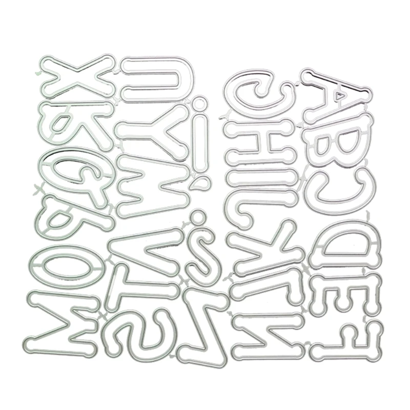 

Uppercase Letter Metal Cutting Dies Stencil DIY Scrapbooking Album Paper Card