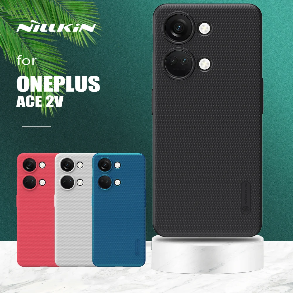 

Для Oneplus Ace 2V чехол Nillkin суперматовый экран ультратонкая жесткая защитная задняя крышка для Oneplus Ace 2V Matte чехол