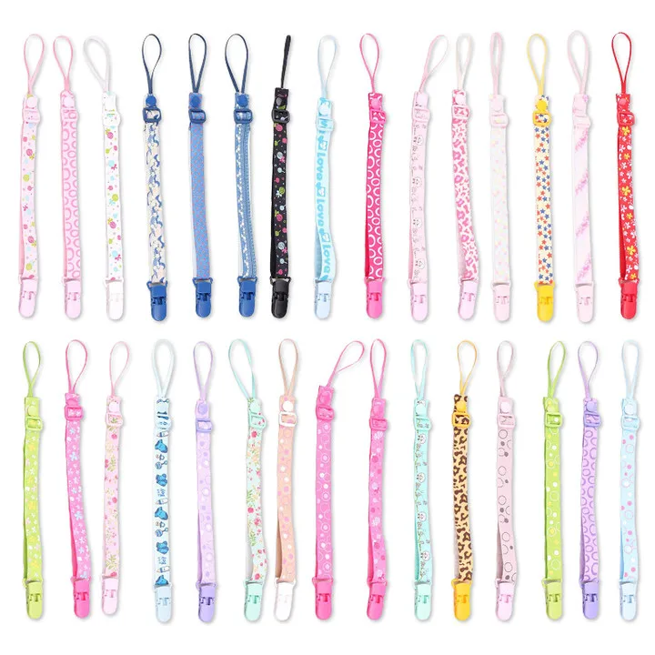 Pacifier Clip 1Pc Baby Pacifier Clip Newborn Pacifier Chain Dummy Clip Toddler Nipple Holder Baby Clips Chew Gifts Dropship