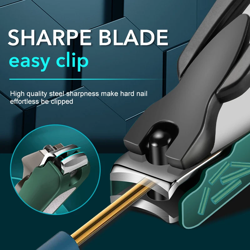 Nail Clippers 1Pcs With StorageBox Fingernail Toenail Trimmer Manicure Cutter Cuticle Scissors Accessories Pedicure Tool nail clipper set nail clipper nail care kit nail scissors set nail clippers manicure pedicure kit manicure set manicure sets manicure nail clipper set nail clippers kit