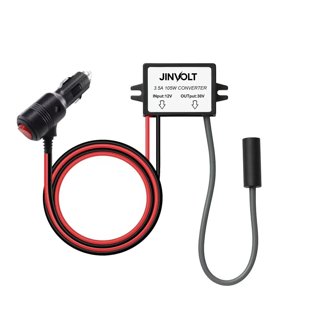 Starlink Mini Step Up Power Cable 12V/24V to 30V 3.5A Converter with DC Power Cable 9V-28V Input DC Step-Up Adapter