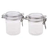 PETP  Storage Milk Powder Box Clamp Lid Air Tight Sealed Locking Jar Kitchen Dropship 1
