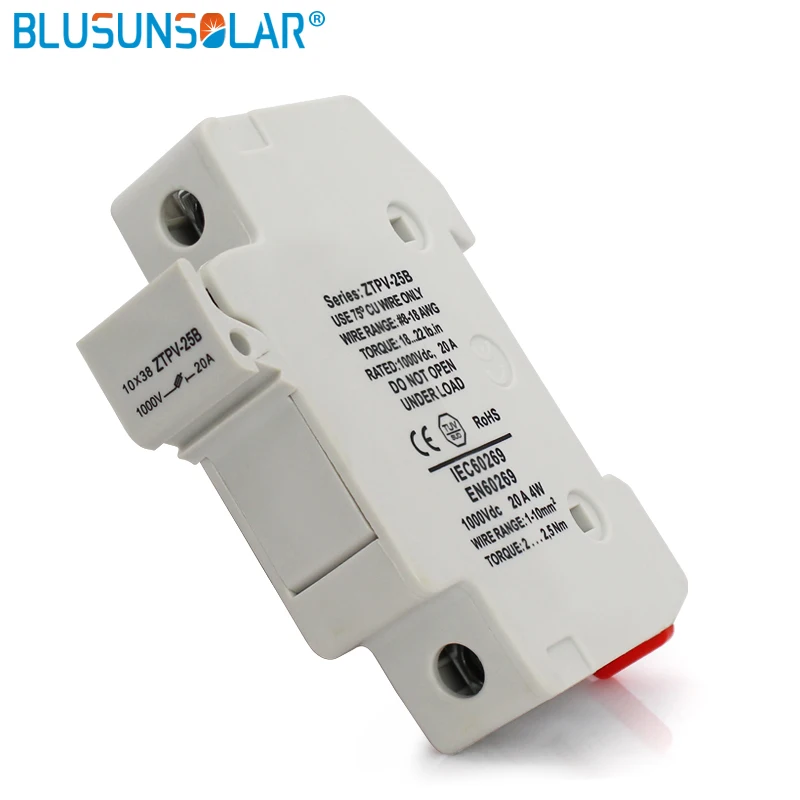 Fusible DC 15a Fusible Solaire PV Protection Contre les Courts