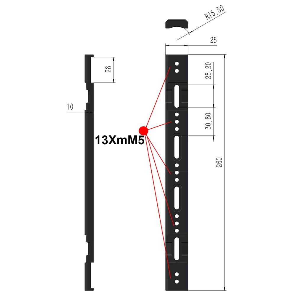 

E-bike Accer E-bike Battery Mount Battery Box Mount Practical Replacement With Wrench 300g Access High Quality