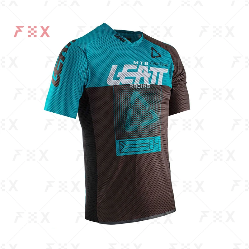 Men Downhill T-shirt Short Sleeve Mountain Bike Jersey