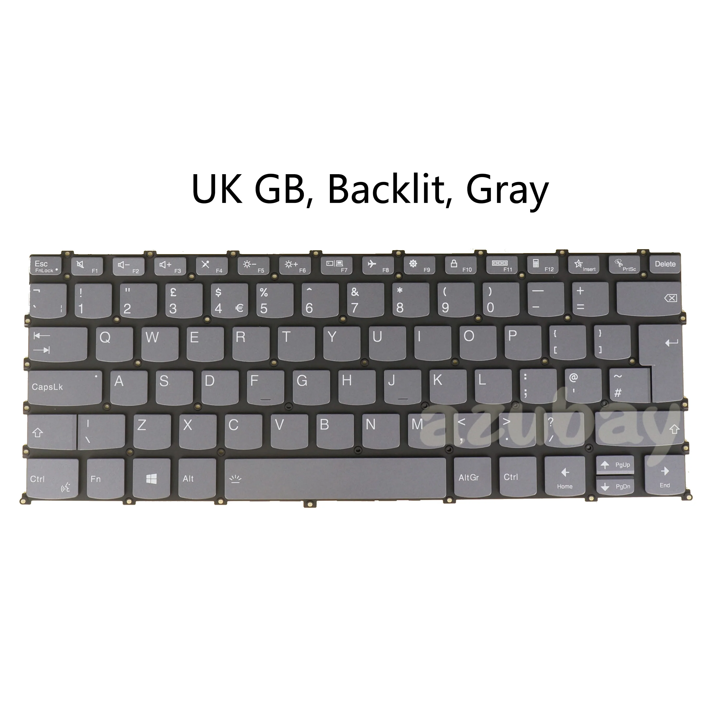 Teclado fino para Lenovo IdeaPad Yoga, Slim,