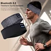 Bluetooth Earphones Sports Sleeping Headband Comfortable and Sweat-wicking Versatile HD Stereo Speakers Eye Mask Music 1