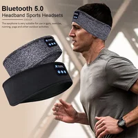 Bluetooth Earphones Sports Sleeping Headband Comfortable and Sweat-wicking Versatile HD Stereo Speakers Eye Mask Music 1