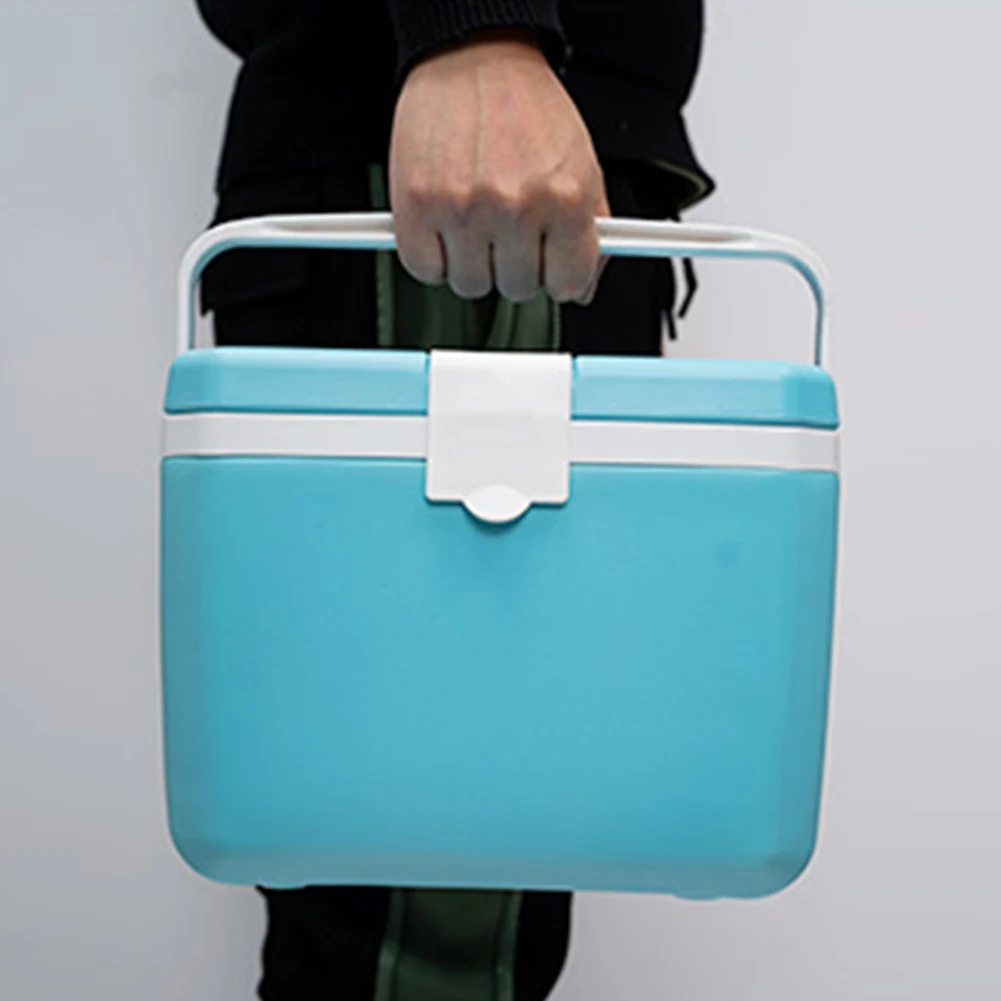 6L Insulated Portable Cooler Large Capacity Camping Car Refrigerator Wear-Resistant Mini Freezer Fridge for Beach Picnic Camping