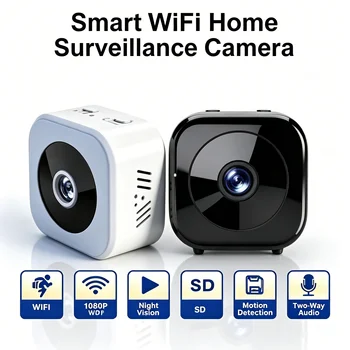 Mini Security Camera 4K Full HD WiFi Surveillance With 2 Way Audio Motion Detection Infrared Night Vision Security Camera 2026 1