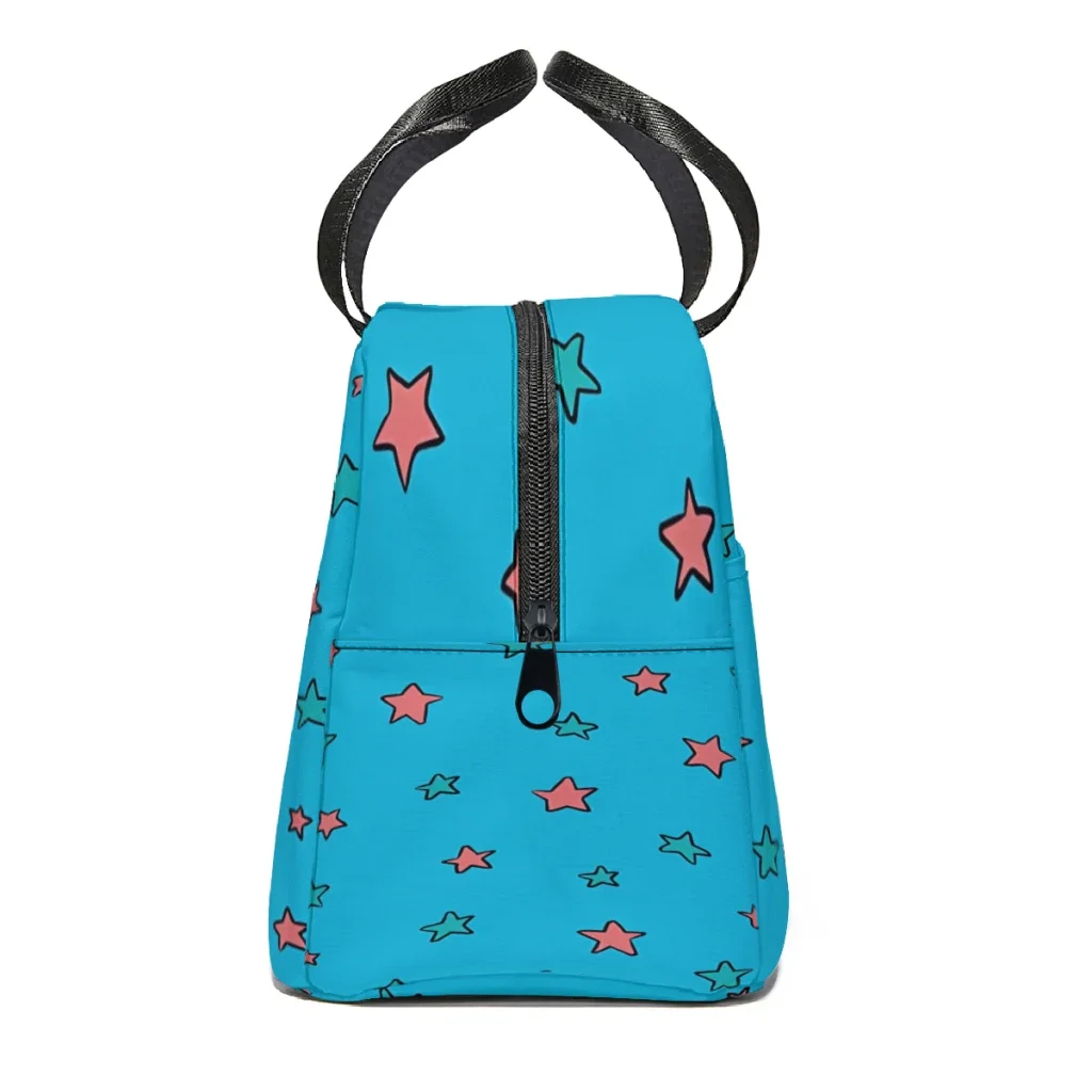 Heartstopper nick nelson stars Portable Lunch Bag Food Thermal Box Durable Cooler Lunchbox with Shoulder Strap Picnic Bag Office