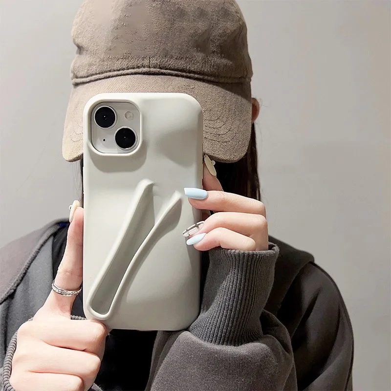 New lipstick Portable Case For iphone 15 Pro Max Phone Case Silicone For 11 12 13 Pro 14 Plus max Fashion Style Dirt Resistant