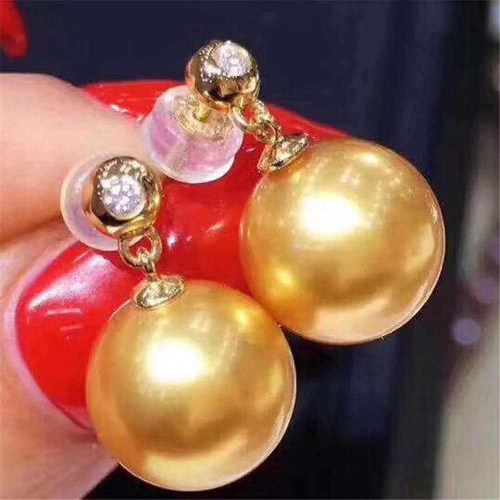 

Серьги-гвоздики с жемчугом, 8-10 мм