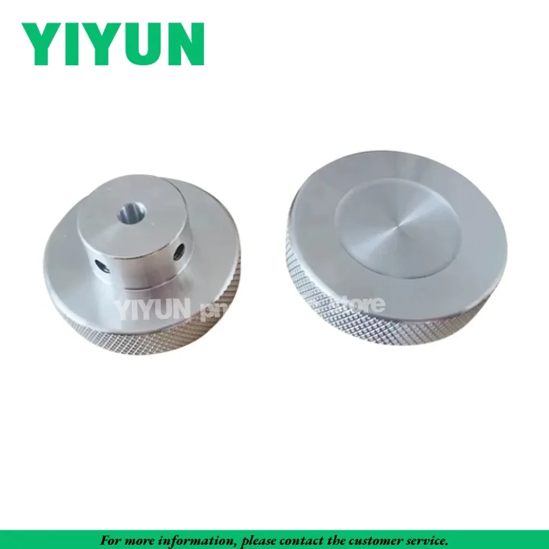 알루미늄 합금 각인 핸드휠 외경 20mm 30mm 40mm x 구멍 직경 4 5 6 7 8 10 11 12 14 15mm 원형 널링 터닝 핸들 핸드 휠