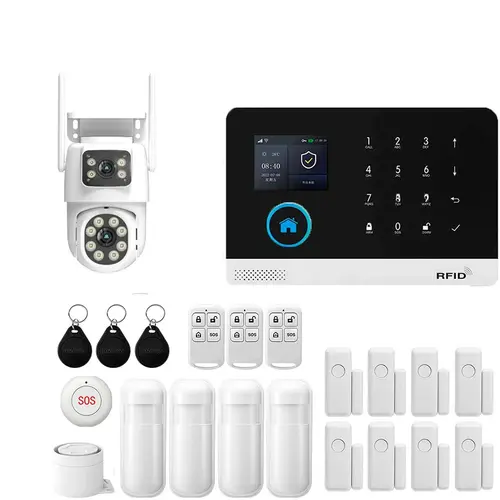GSM Alarm System for Home Works with TUYA Smart Home App Burglar Security 433MHz 2G WiFi Alarm Wireless Control PG103 - Image 9